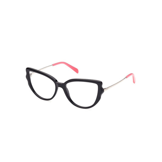 Emilio Pucci Black Acetate Glasses Women's (Frames)