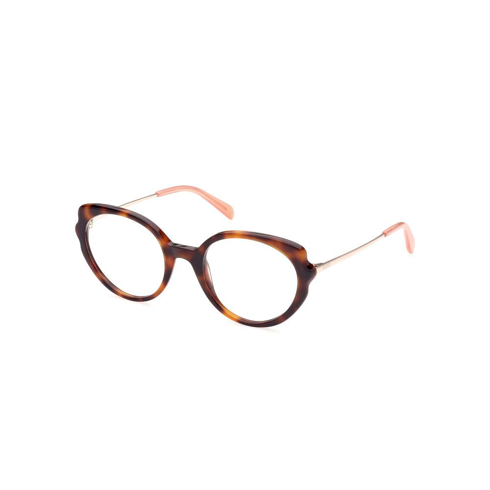 Emilio Pucci Brown Acetate Glasses Women's (Frames)