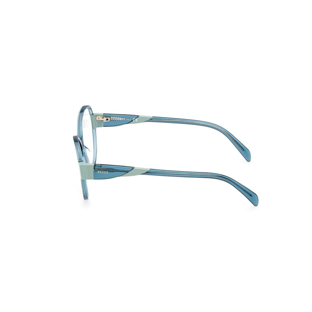 Emilio Pucci Green Acetate Glasses Women's (Frames)