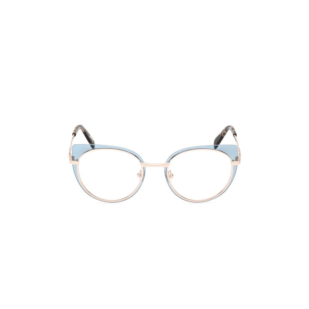 Emilio Pucci Blue Metal Glasses Women's (Frames)