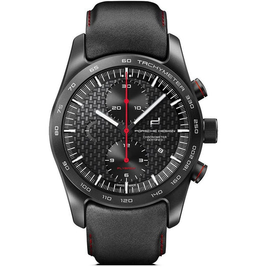 Porsche Design Black Leather Sport Men's Watch