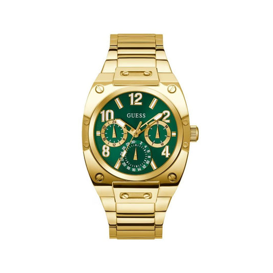 Guess Gold Stainless Steel Dress Men's Watch