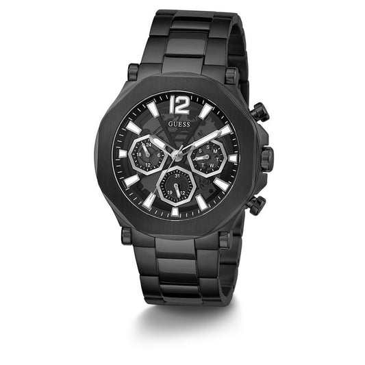 Guess Black Stainless Steel Bracelet Men's Watch