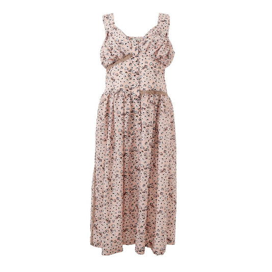Lardini Pink Acetate Casual Women's Dress
