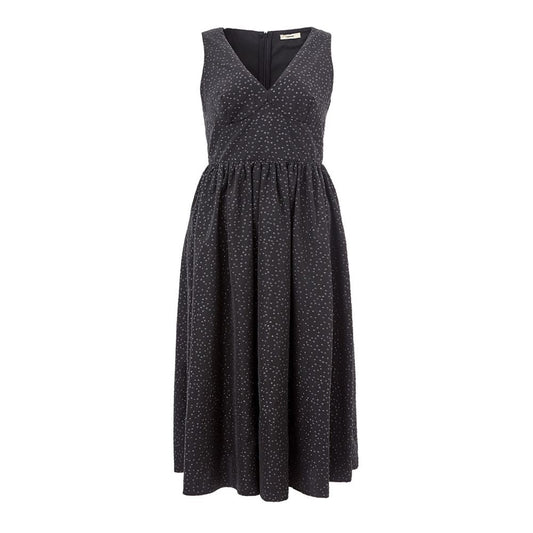 Lardini Black Polyethylene Casual Women's Dress