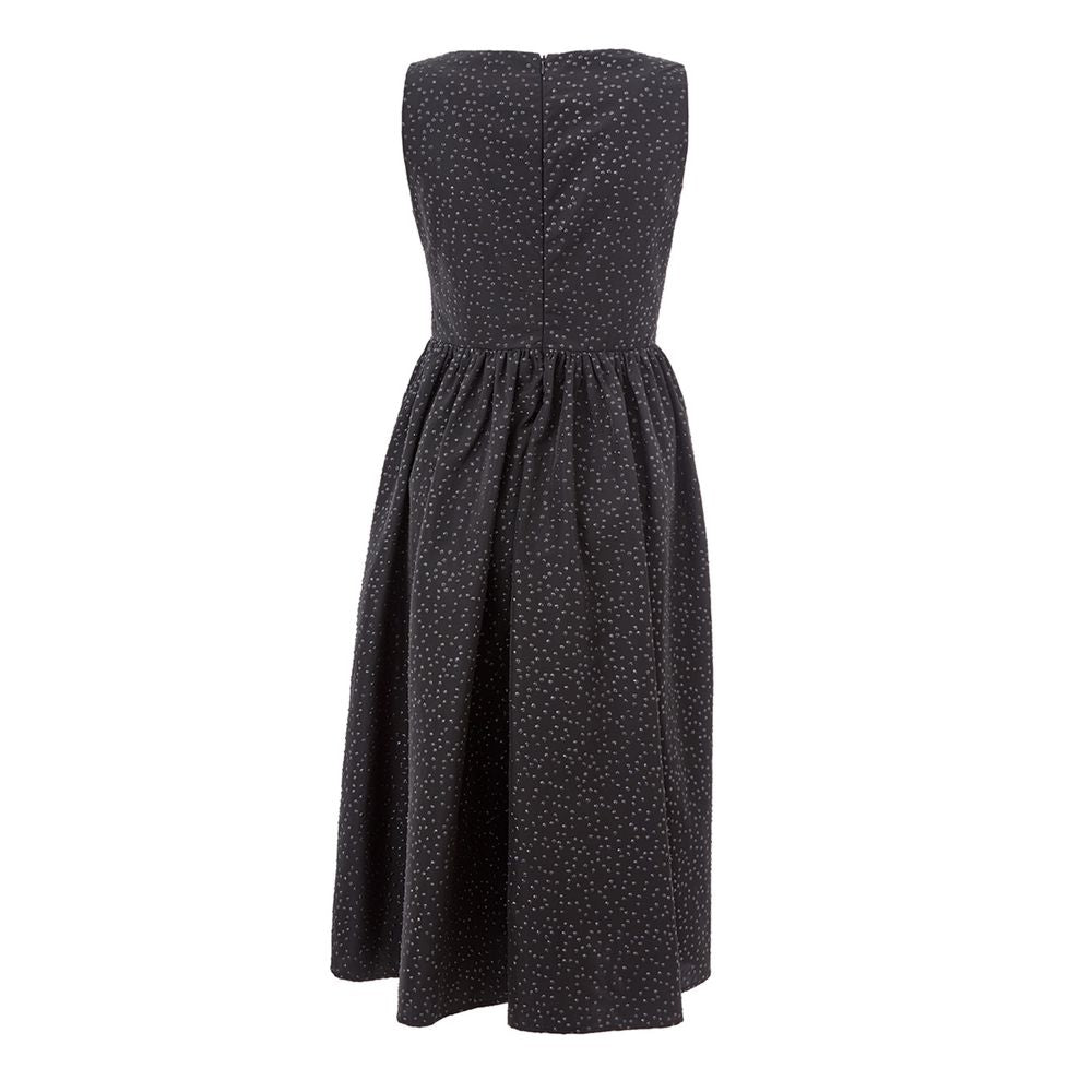 Lardini Black Polyethylene Casual Women's Dress