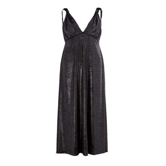Lardini Black Polyester Cocktail Women's Dress
