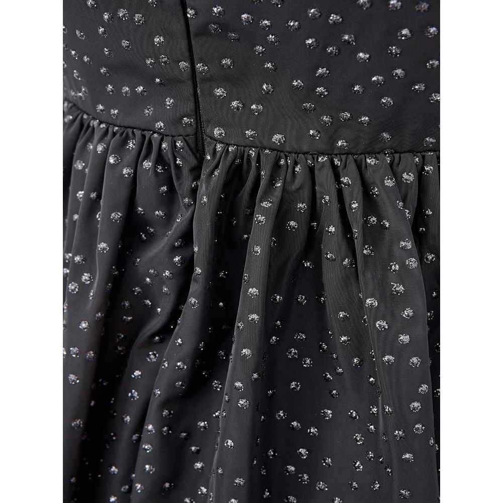 Lardini Black Polyethylene Casual Women's Dress