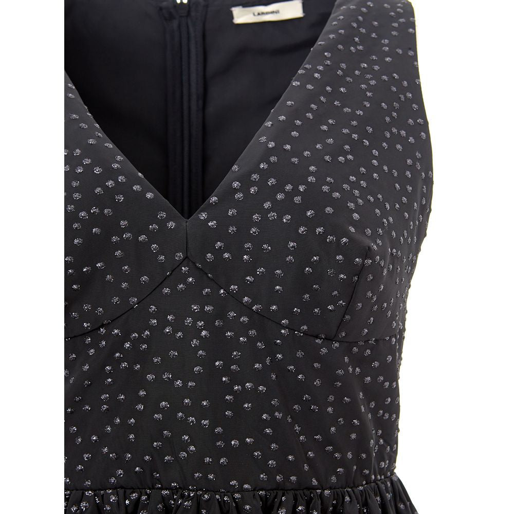 Lardini Black Polyethylene Casual Women's Dress