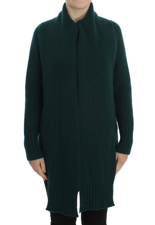 Dolce & Gabbana Green Knitted Cashmere Women's Cardigan
