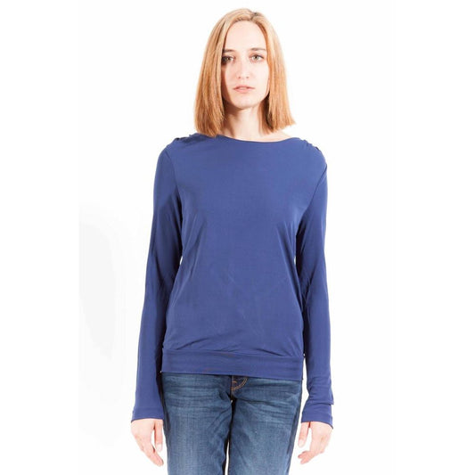 Gant Blu Viscosa Women Women's T-Shirt