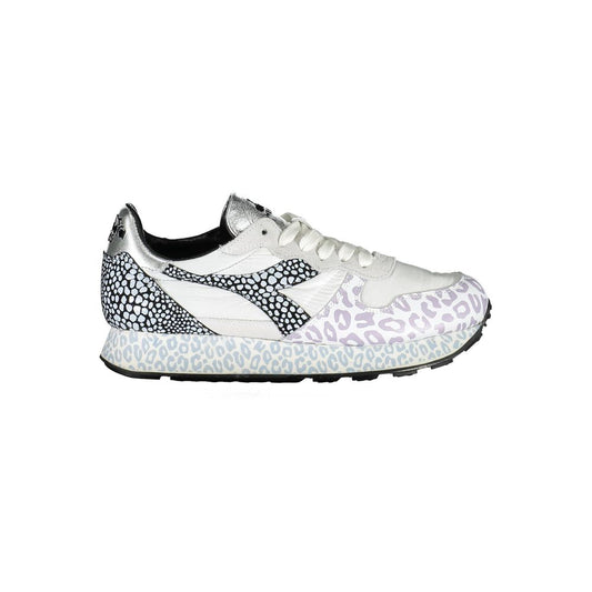 Diadora White Leather Women Women's Sneaker
