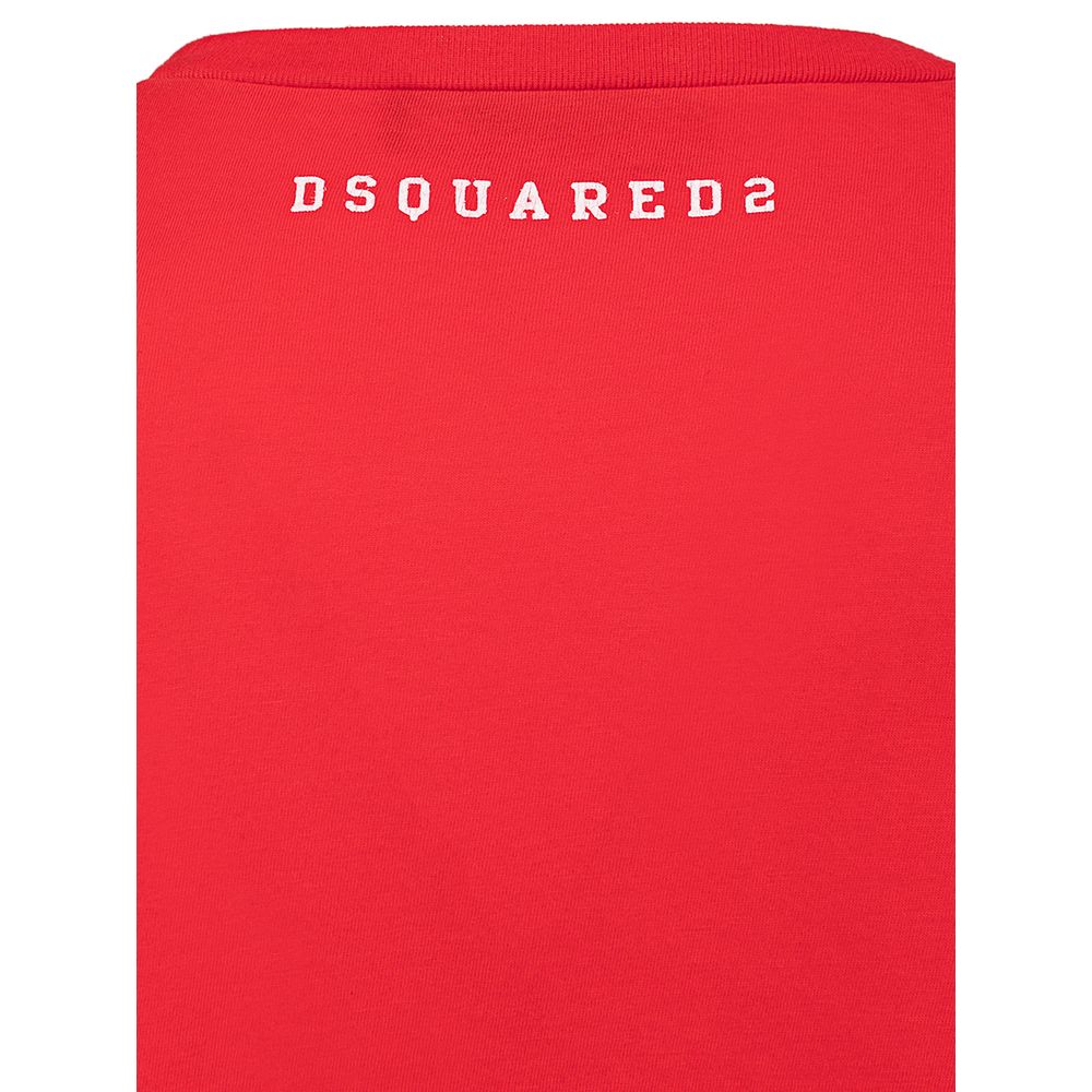 Dsquared�� Red Cotton Men's T-Shirt