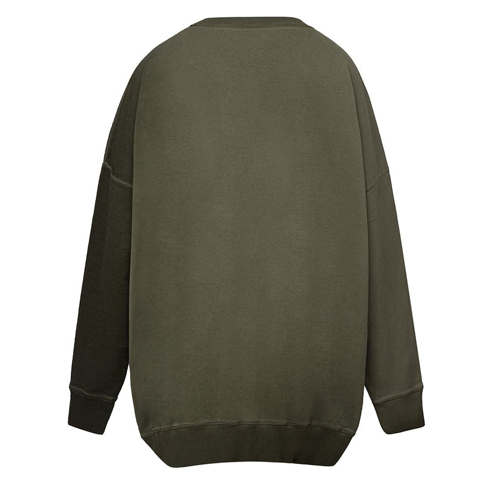 Dsquared�� Green Cotton Men's Sweatshirt