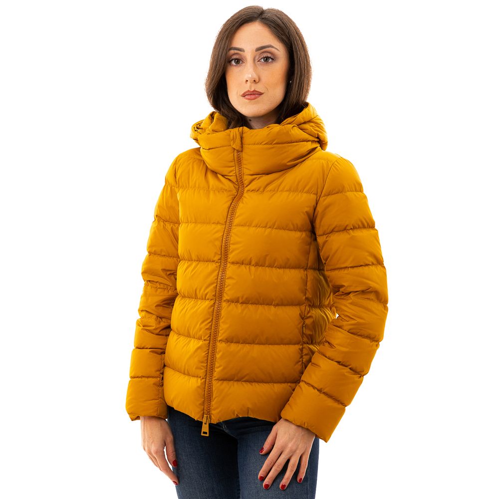 Herno Yellow Polyamide Women's Coat