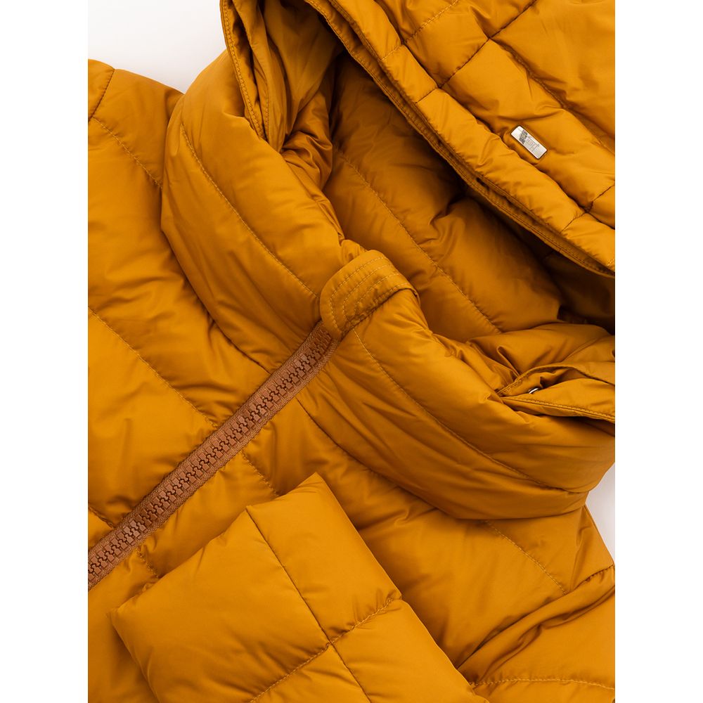 Herno Yellow Polyamide Women's Coat