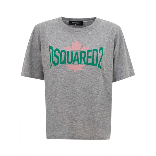 Dsquared�� Gray Cotton Women's T-Shirt