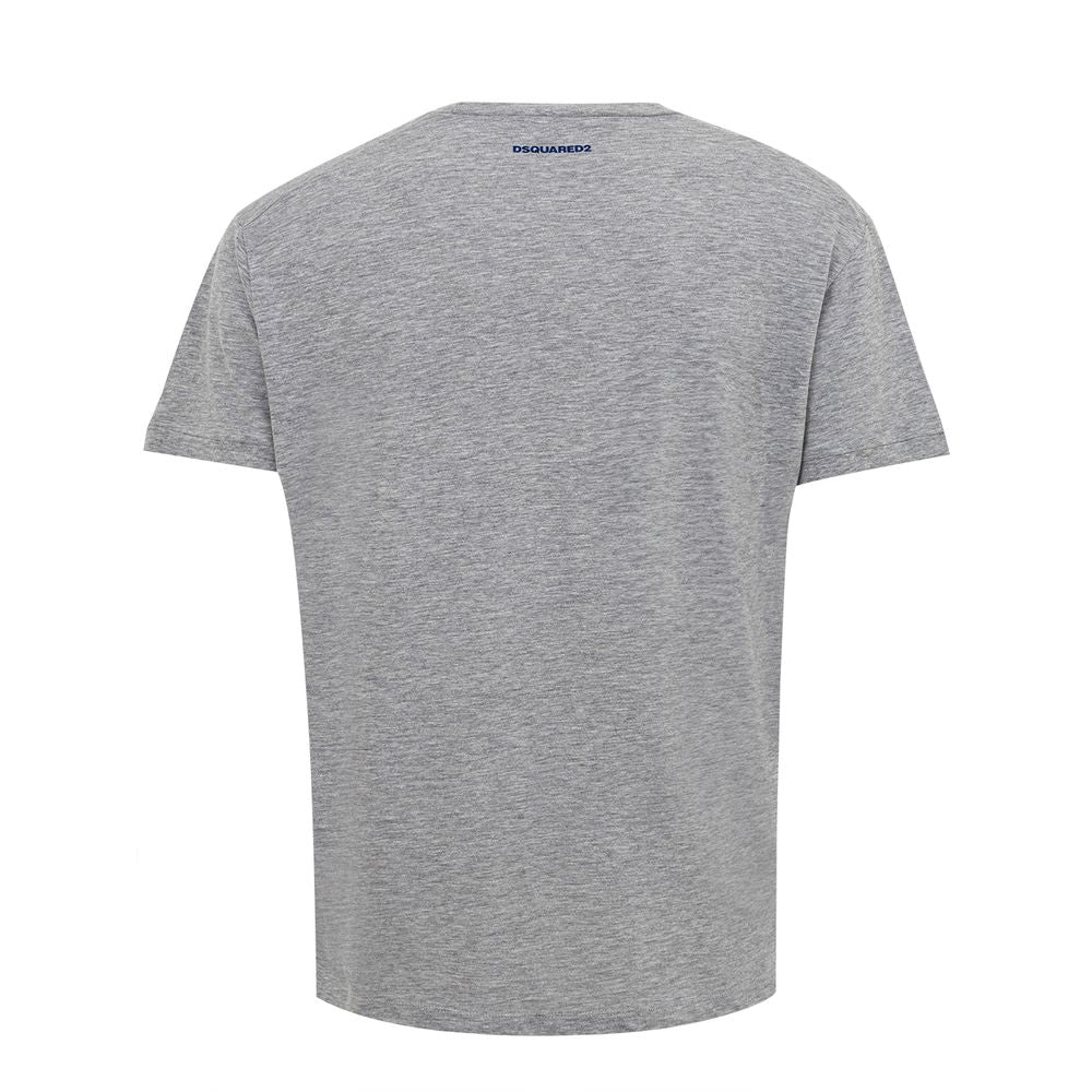 Dsquared�� Gray Cotton Men's T-Shirt