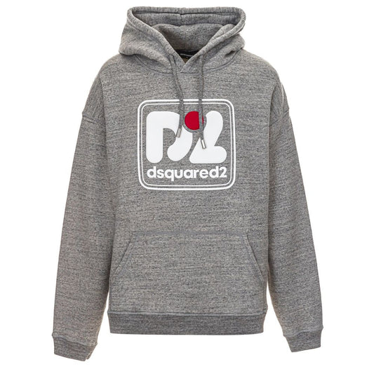 Dsquared�� Gray Cotton Men's Sweatshirt