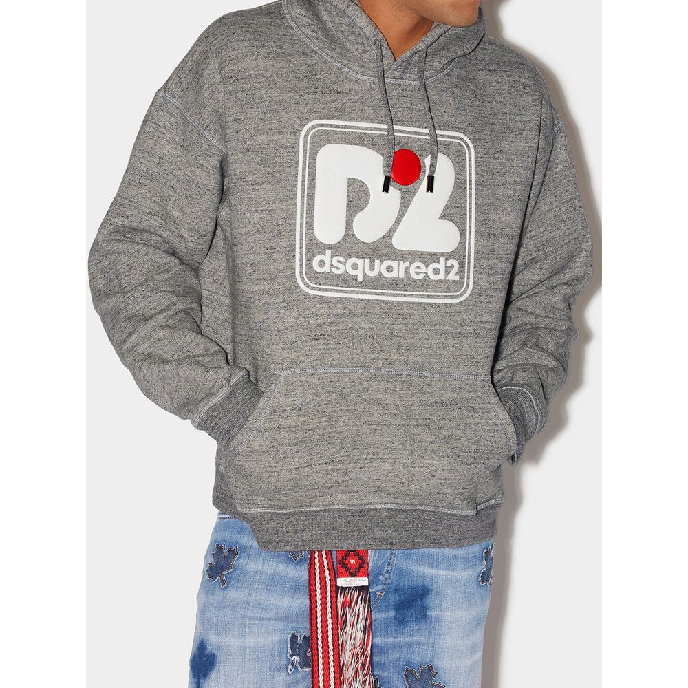 Dsquared�� Gray Cotton Men's Sweatshirt