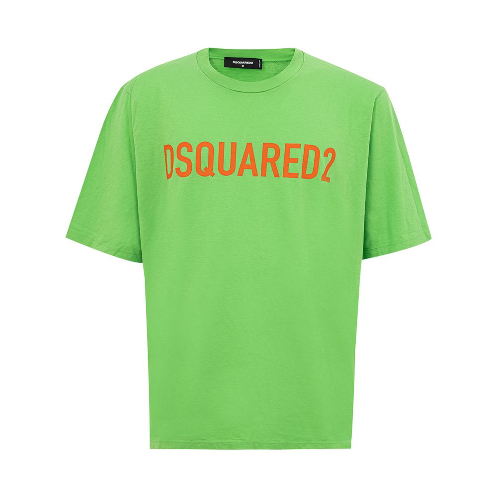 Dsquared�� Green Cotton Men's T-Shirt