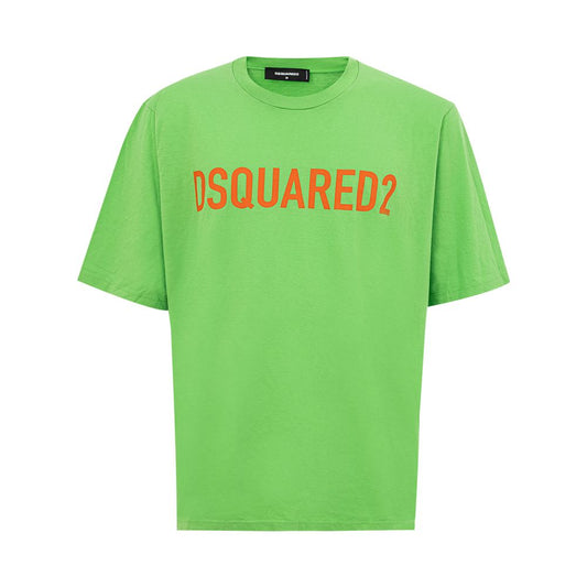 Dsquared�� Green Cotton Men's T-Shirt