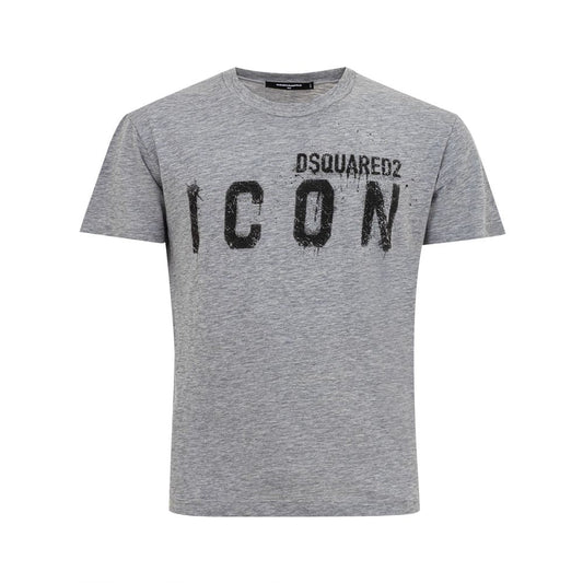 Dsquared�� Gray Cotton Men's T-Shirt