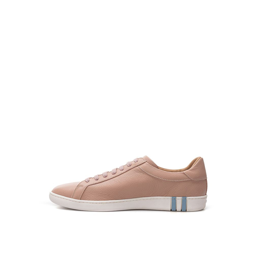Bally Pink Leather Athletic Women's Sneakers