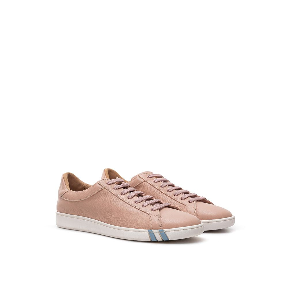 Bally Pink Leather Athletic Women's Sneakers