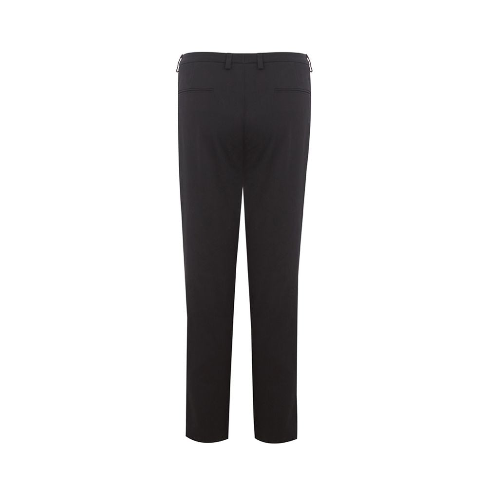Lardini Black Cotton Chino Women's Pants