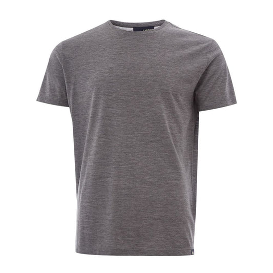 Lardini Gray Wool Men's T-Shirt
