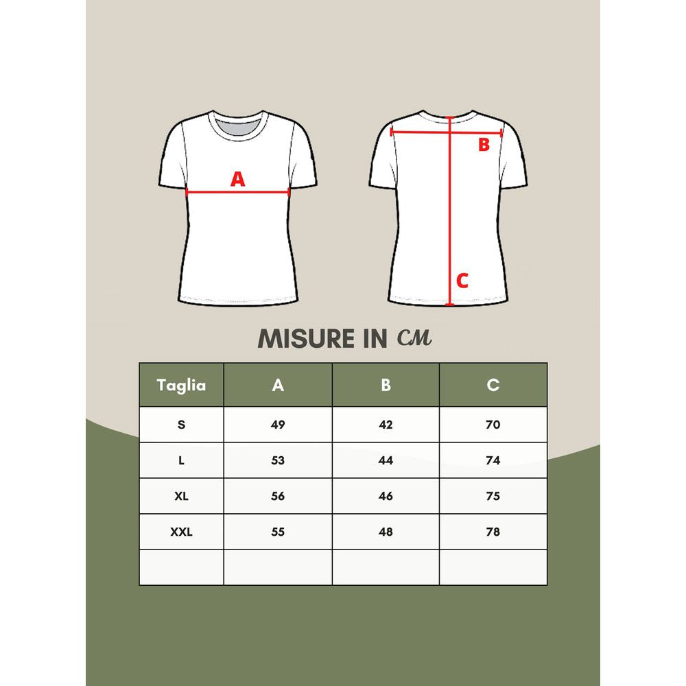 Lardini Gray Wool Men's T-Shirt