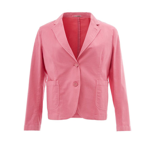 Lardini Pink Cotton Women's Blazer