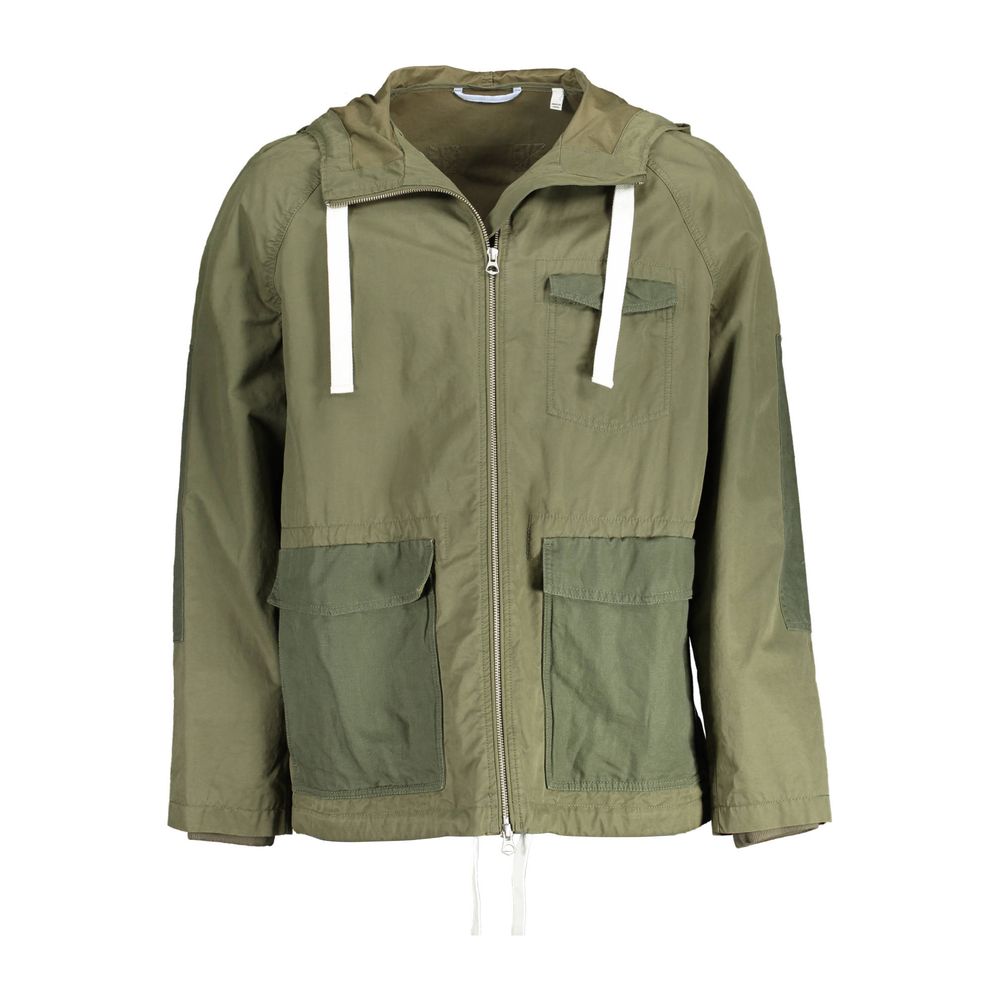 Gant Verde Cotton Men's Men's Jacket