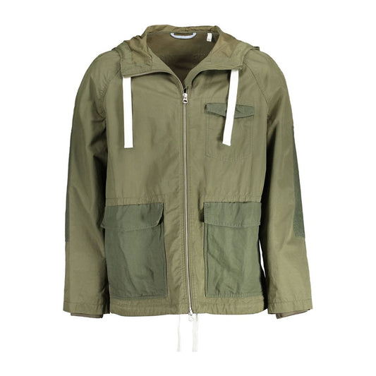 Gant Verde Cotton Men's Men's Jacket