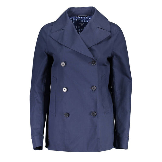 Gant Blu Cotton Women's Women's Jacket
