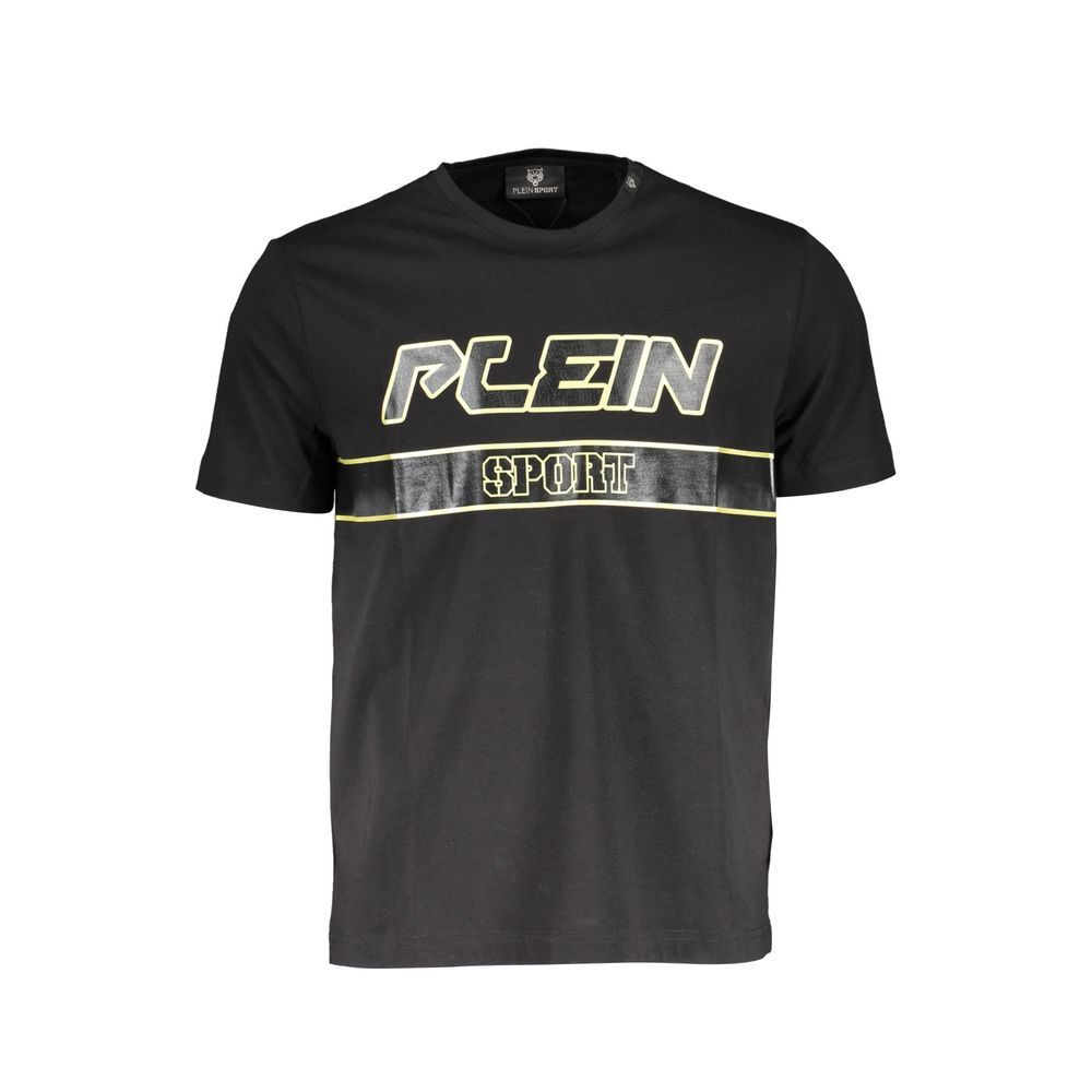 Plein Sport Black Cotton Men's Men's T-Shirt