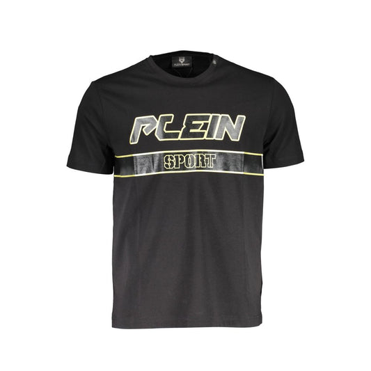 Plein Sport Black Cotton Men's Men's T-Shirt
