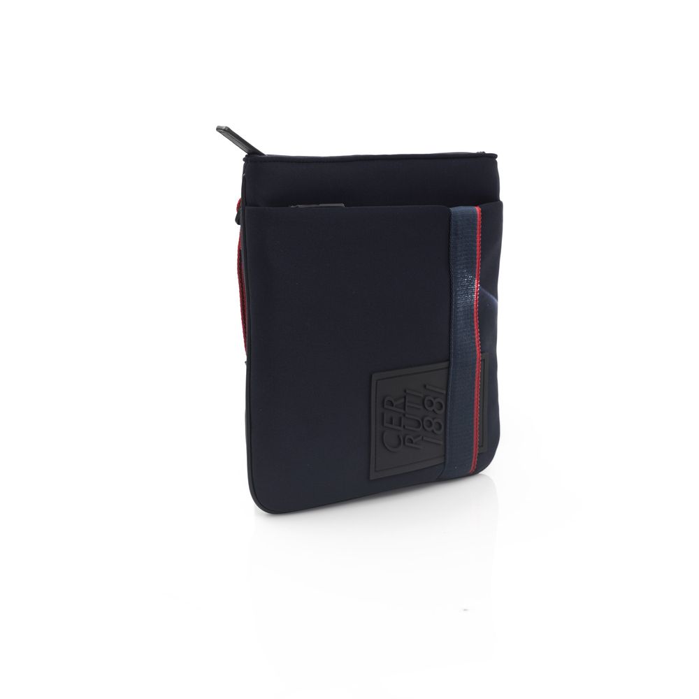 Cerruti 1881 Blue Polyester Women Crossbody Men's Bag