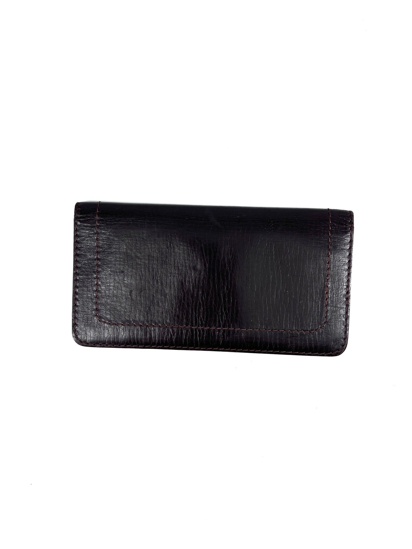 Louis Vuitton Neverfull Pochette Leather Black Leather Bag (Pre-Owned)