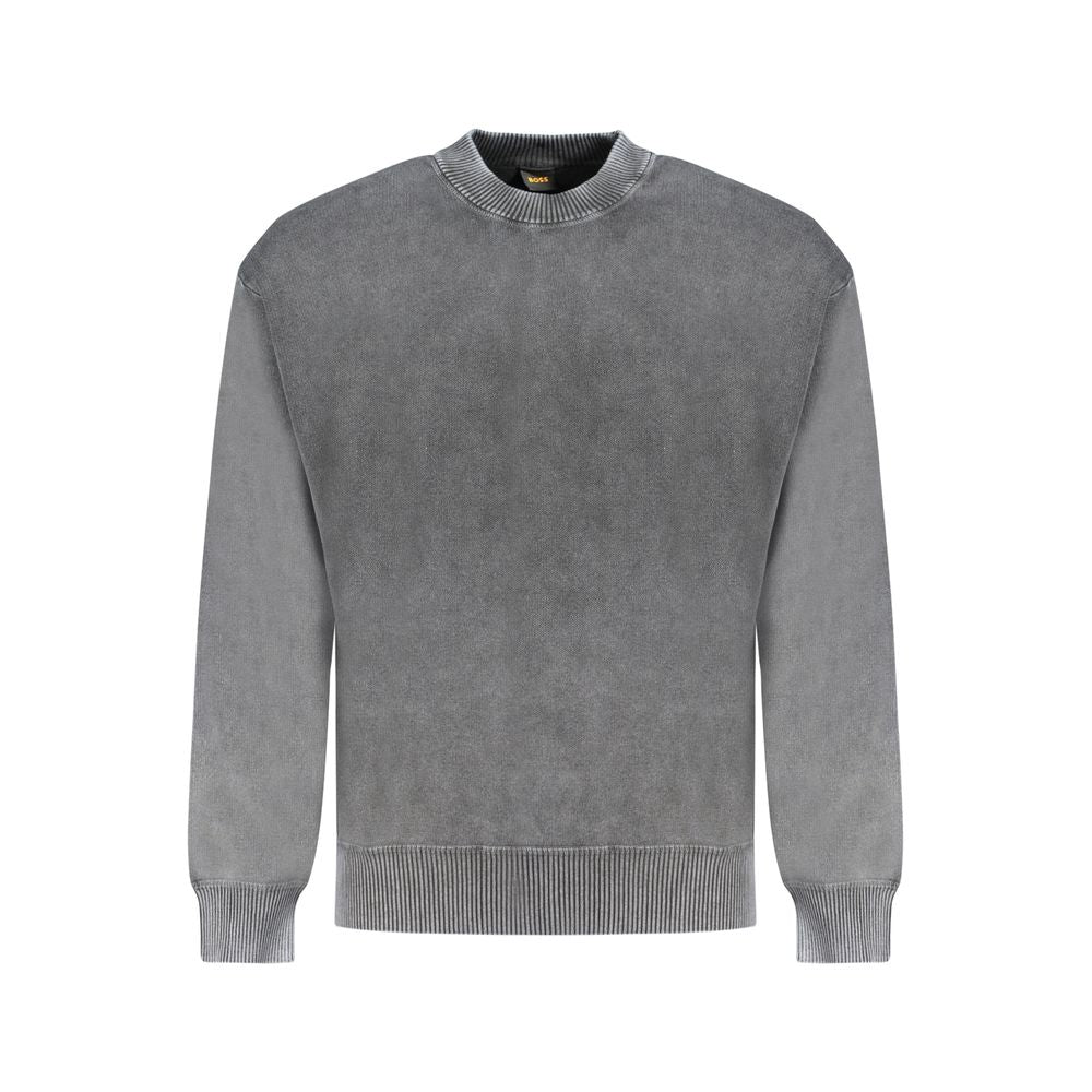 Hugo Boss Black Cotton Men's Men's Sweater