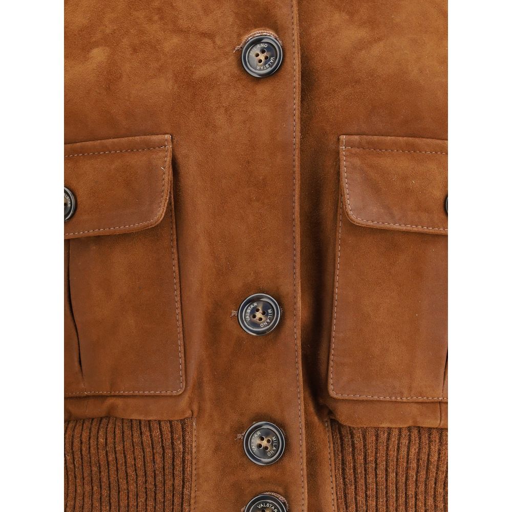 Valstar Brown Goatskin Jackets And Women's Coat