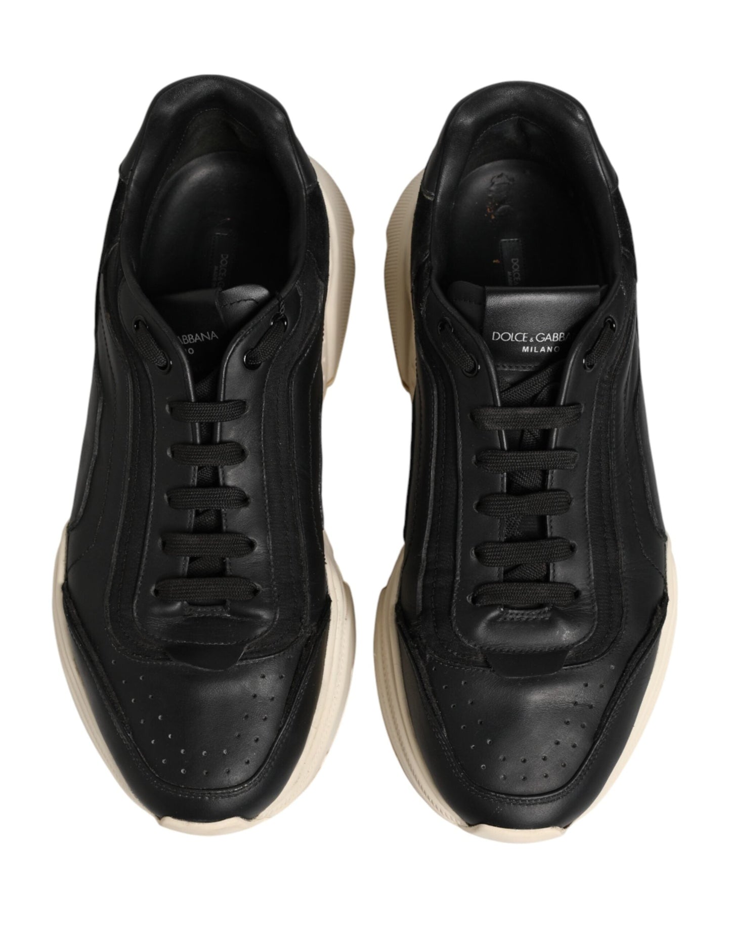 Dolce & Gabbana Black White Daymaster Low Top Sneakers Men's Shoes (Pre-Owned)