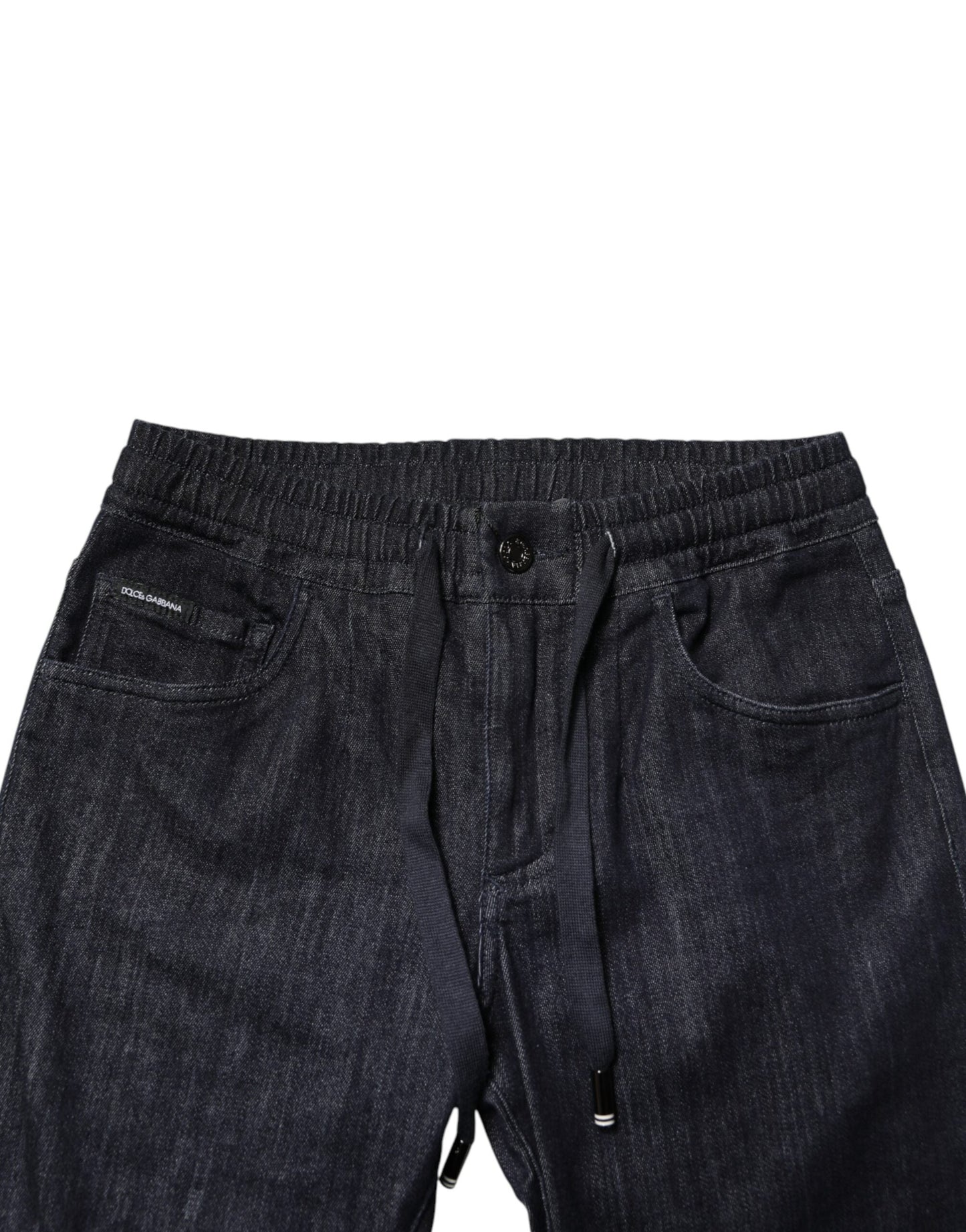 Dolce & Gabbana Black Cotton Stretch Skinny Denim Men Men's Jeans