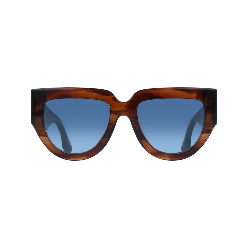 Victoria Beckham Brown Acetate Women's Sunglasses