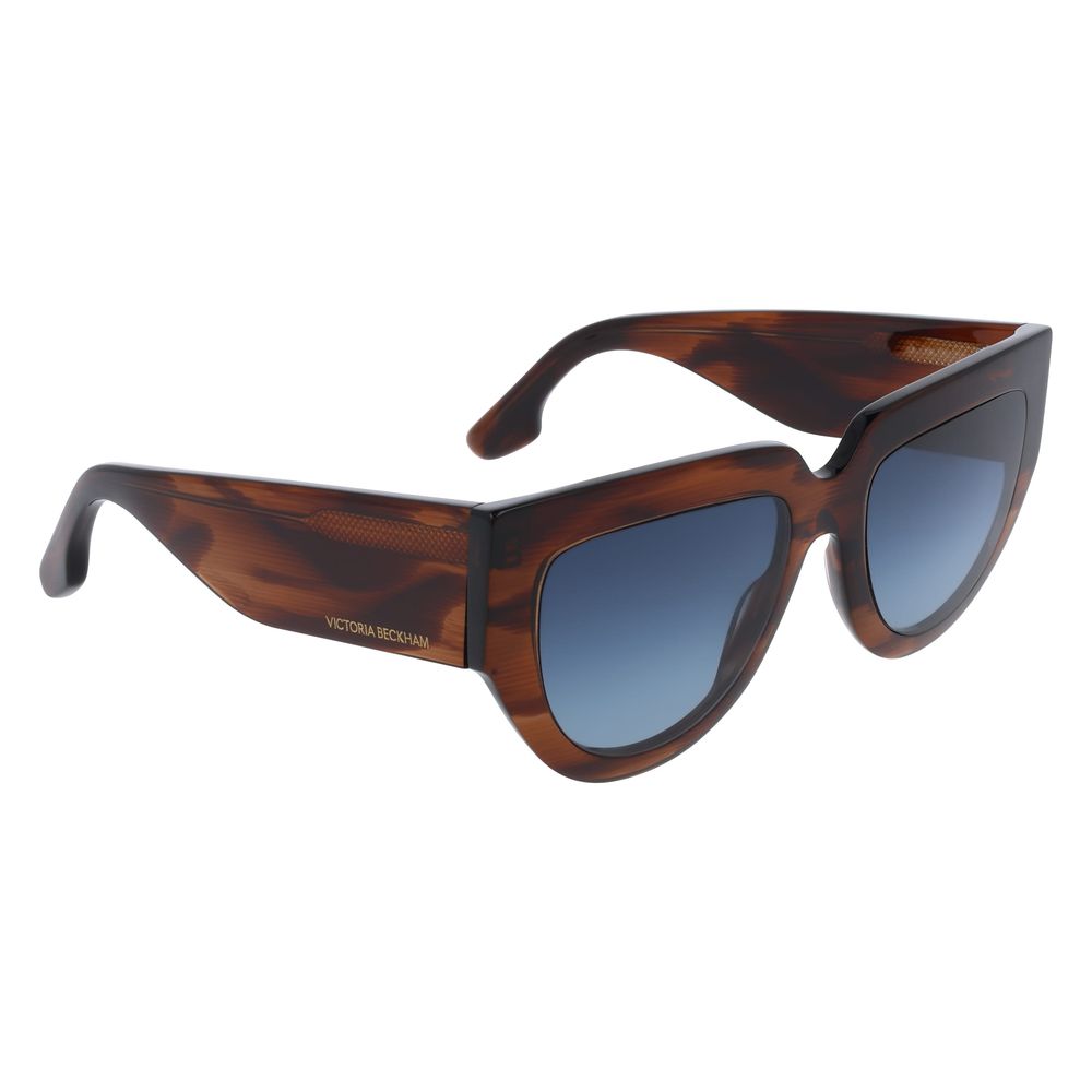 Victoria Beckham Brown Acetate Women's Sunglasses
