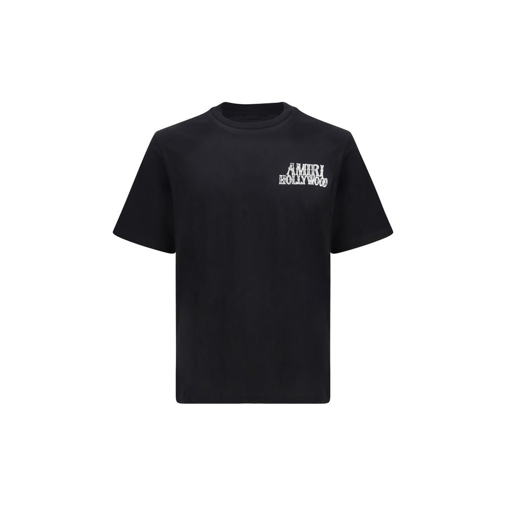 Amiri Black Cotton Men's T-Shirt