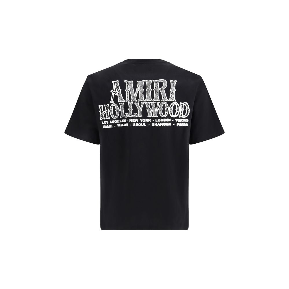 Amiri Black Cotton Men's T-Shirt