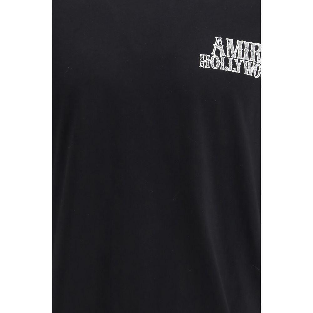 Amiri Black Cotton Men's T-Shirt