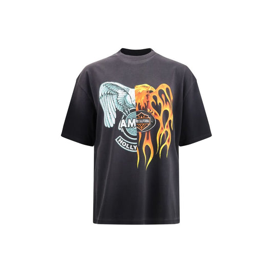 Amiri Black Cotton Men's T-Shirt